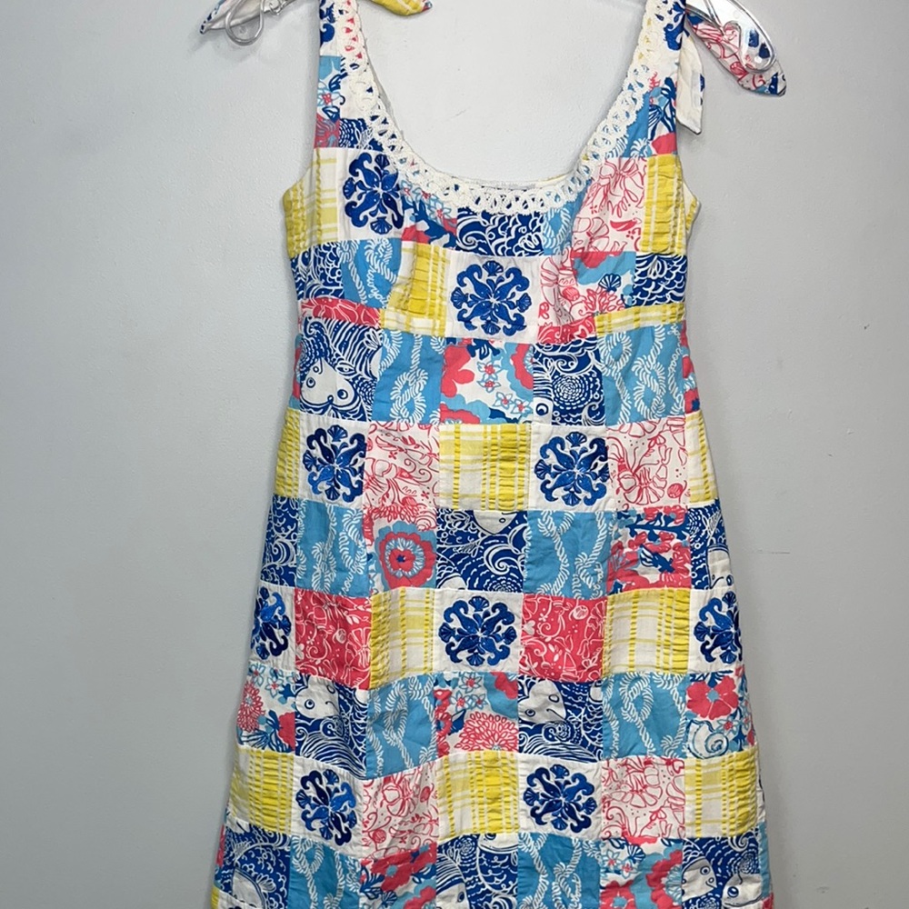 Lilly Pulitzer patchwork sundress size 2